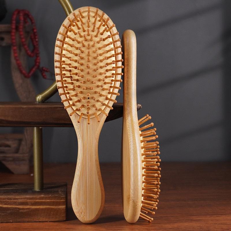 1PC Bamboo Comb - Accessory Monk