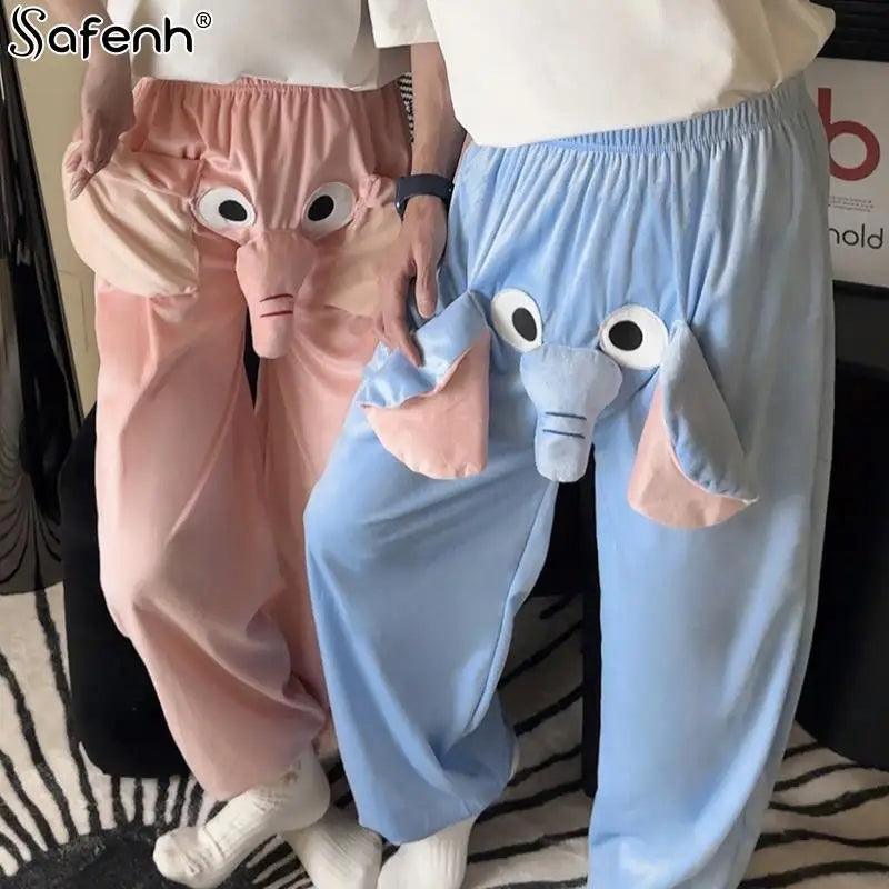 Funny Couple Elephant Pajama - Accessory Monk