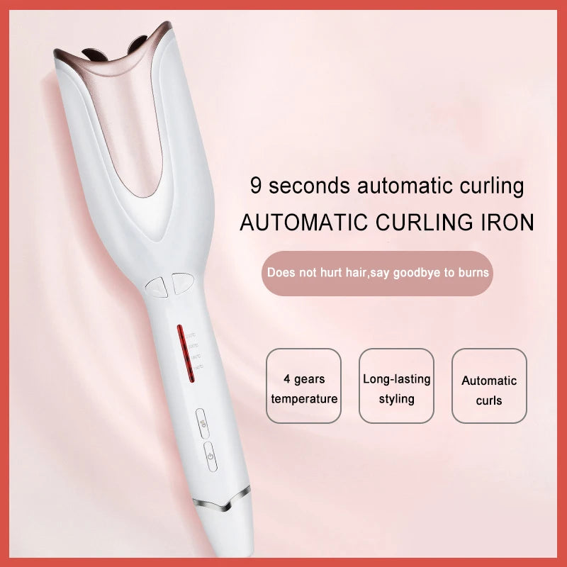 Magic Rotating Automatic Hair Curler - Accessory Monk