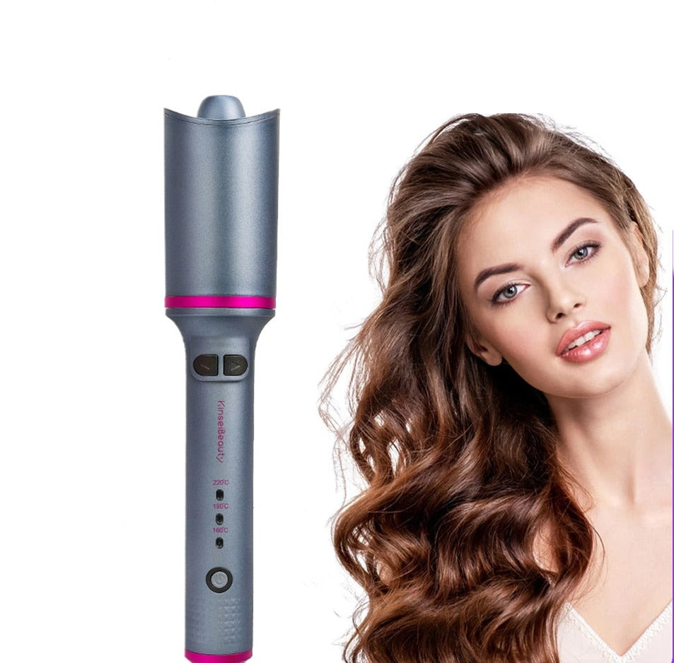 Auto Rotating Ceramic Hair Curler - Accessory Monk