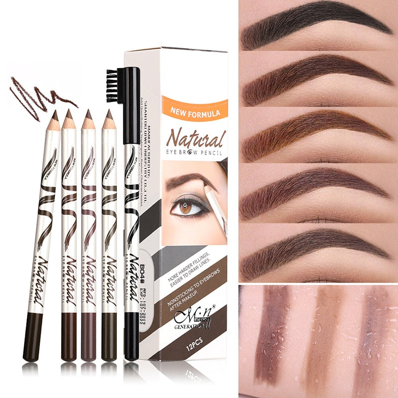 1 PCS Waterproof Eyebrow Pencil - Accessory Monk