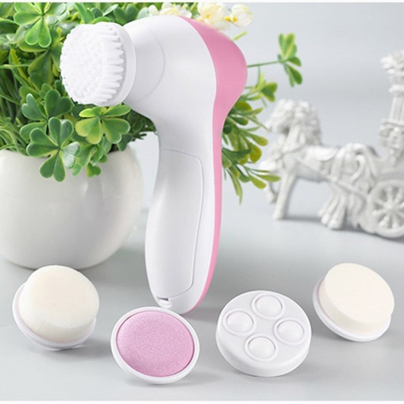 5 in 1 Electric Facial Cleanser - Accessory Monk