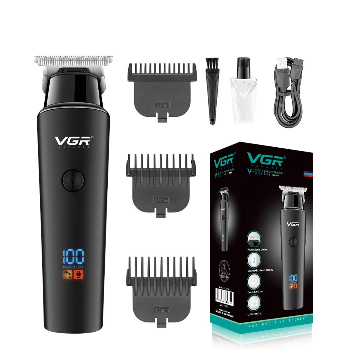 Professional Electric Hair Trimmers - Accessory Monk