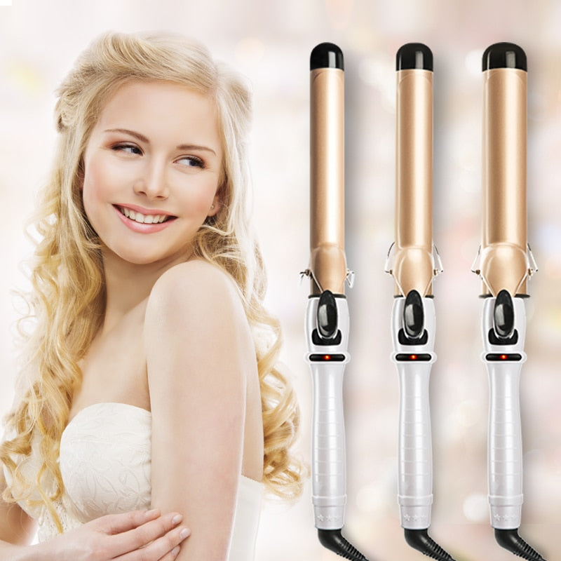 19-38mm Ceramic Electric Hair Curlers - Accessory Monk