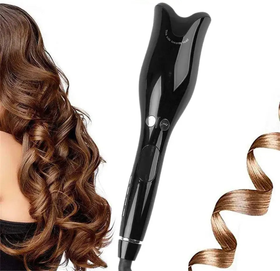 Automatic Rotating Ceramic Ionic Hair Curler - Accessory Monk