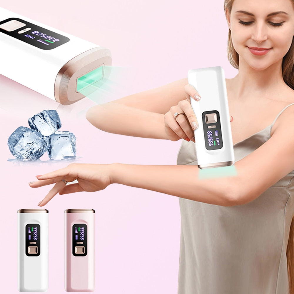 Women Painless Epilator Laser Hair Remover - Accessory Monk