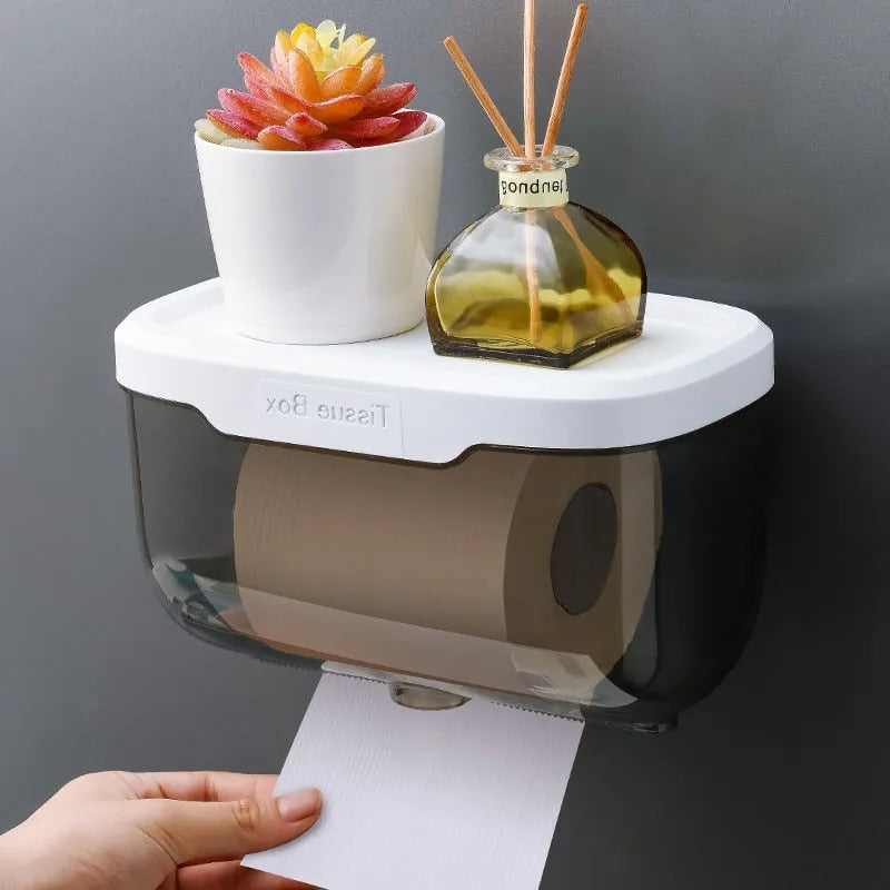 New Waterproof Wall Mount Toilet Paper - Accessory Monk