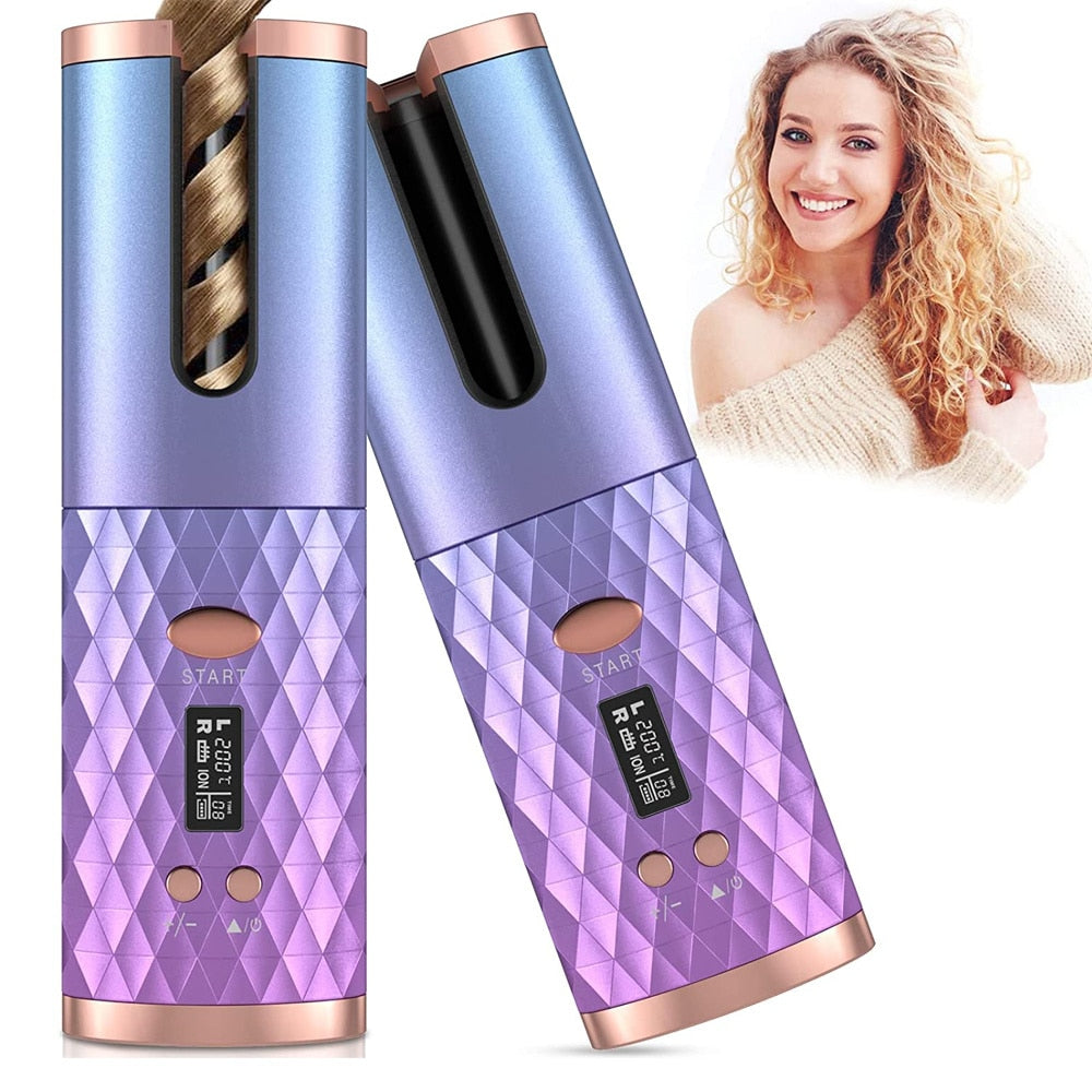 Automatic Wireless Hair Curler - Accessory Monk