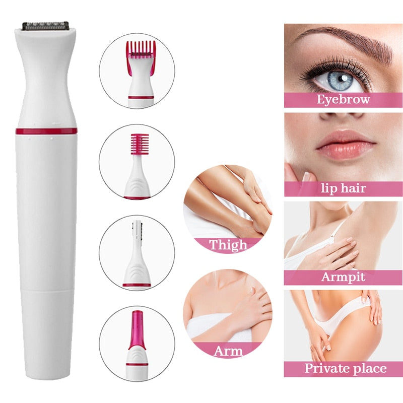 5 in 1 Multifunction Women Hair Removal - Accessory Monk