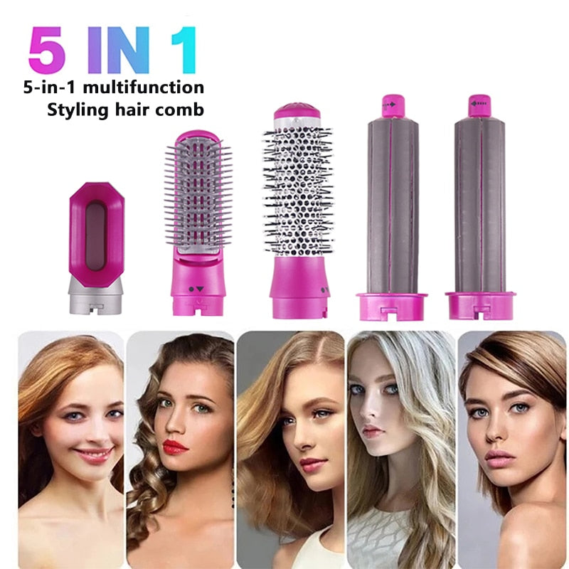 5 In 1 Hair Electric Comb - Accessory Monk